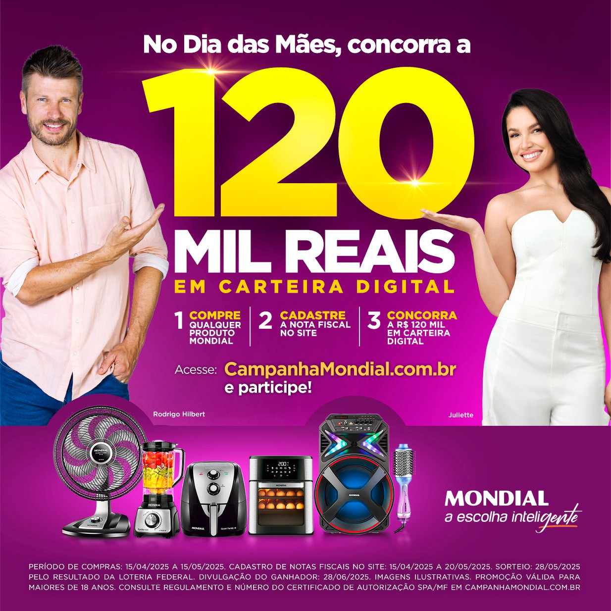 Promoção Toda Mãe Merece Mondial 2025